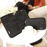 Travel tablet organizer