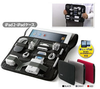 Travel tablet organizer