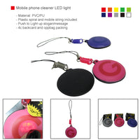 Mobile phone cleaner LED light