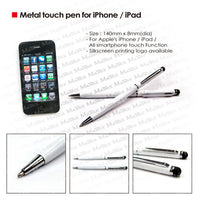 Metal touch pen for smartphone