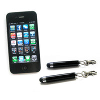 Metal touch pen for iPhone / iPad with hook and iPhone needle on top