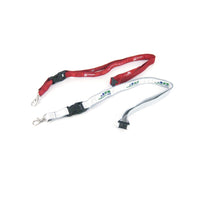 Corporate lanyard strap