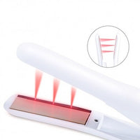 Mini Hair Straightener Rechargeable with Power Bank