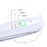 Mini Hair Straightener Rechargeable with Power Bank