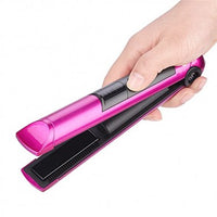 Portable wireless Hair Straightener Rechargeable with Power Bank