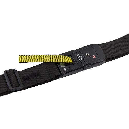 Luggage strap with weight scale(TSA lock)