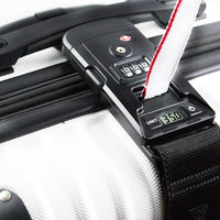 Luggage strap with weight scale(TSA lock)