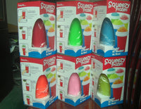 Magic squeeze cup -- Slushy maker