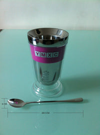 Stainless steel magic squeeze cup -- Slushy maker