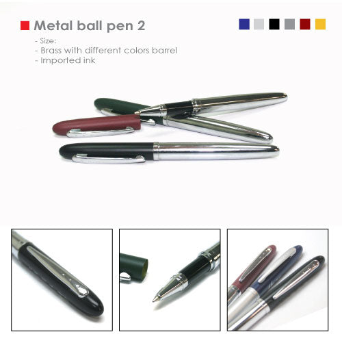 Metal ball pen 2