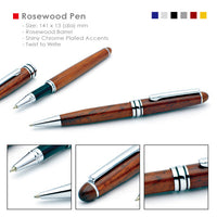 Crude wood pen
