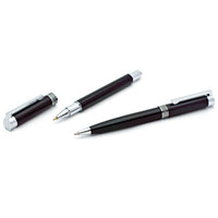corporate metal pen with spring clip