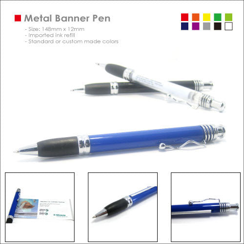 Metal Banner Pen