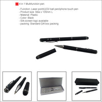 4 in 1 Multifunction pen