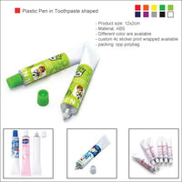 Plastic Pen in Toothpaste shaped