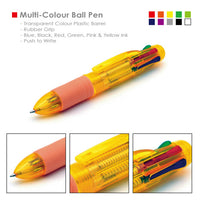 Short multi-color ball pen