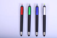 Promotional plastic TOUCH pen with highlighter