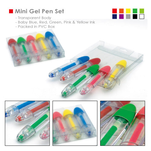 Mini gel pen set