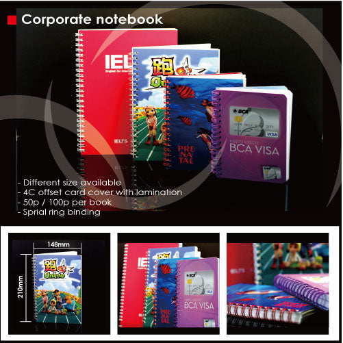 A5 corporate notebook