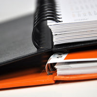 A5 cardboard corporate notebook