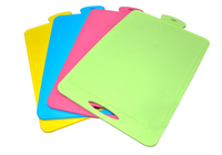 Colorful Silicon cutting board with handle