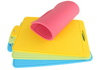 Colorful Silicon cutting board with handle