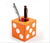 Dice fancy pen holder