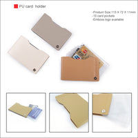 PU card holder