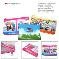 PVC zipper pouch