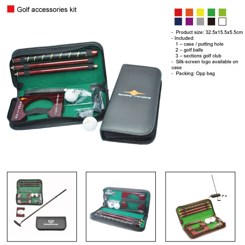 Golf accessories travel set