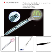 Logo projection pen