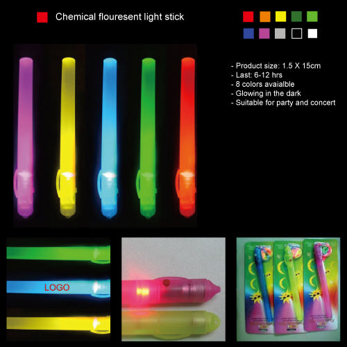 Chemical flouresent light stick