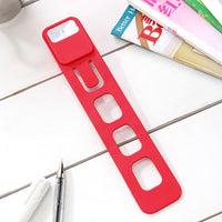 Portable foldable bookmark lamp