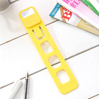 Portable foldable bookmark lamp