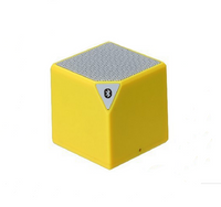 Square portable wireless bluetooth speaker