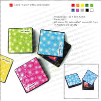 Card reader with card holder