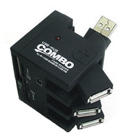USB Combo Card reader and HUB