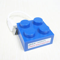 Lego shape USB hub with 4 ports