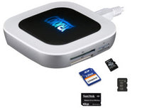 USB hubs + card reader with 2 ports