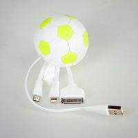 Football-shaped data cable
