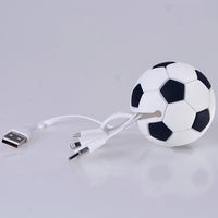 Football-shaped data cable