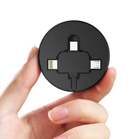 3 in 1 Retractable USB Cable