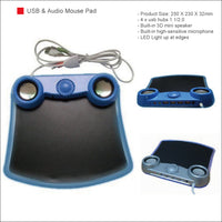 USB & Audio Mouse Pad