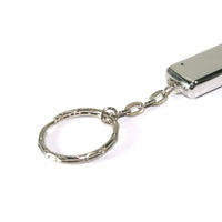 Metal case USB stick with keychain
