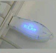 USB stick with light up logo