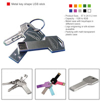 Metal key shape USB stick