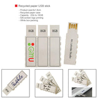 Recycled paper USB stick