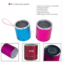 Mini USB audio speaker