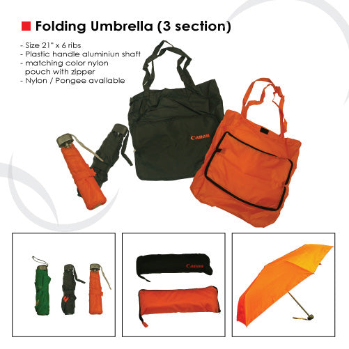 Folding umbrella (4-sections)