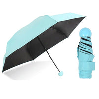 Folding Umbrella with Capsule Case